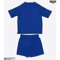 Otroški Nogometni dresi Leicester City Domači 2025-26 Kratek Rokav (+ Kratke hlače)